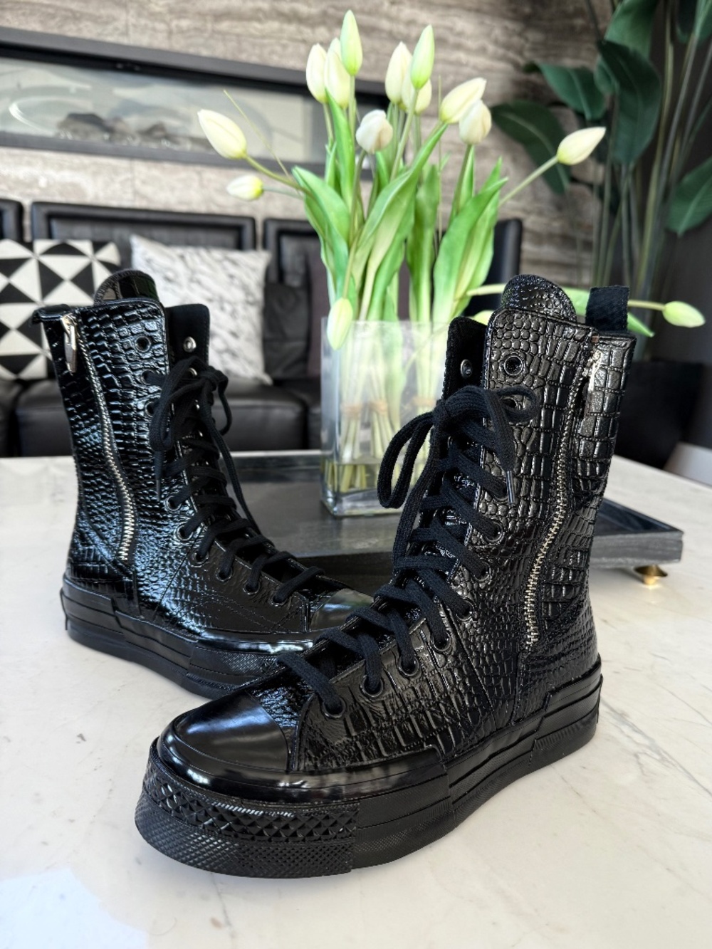 New Converse Chuck 70 Plus XHI Leather Limited Sneakers